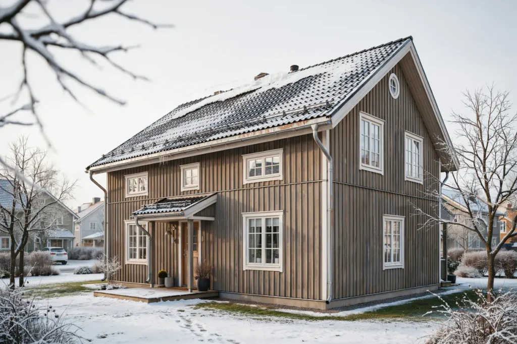 sn rasskydd p taket s skyddar du entr uteplats och familj mot rasande sn
